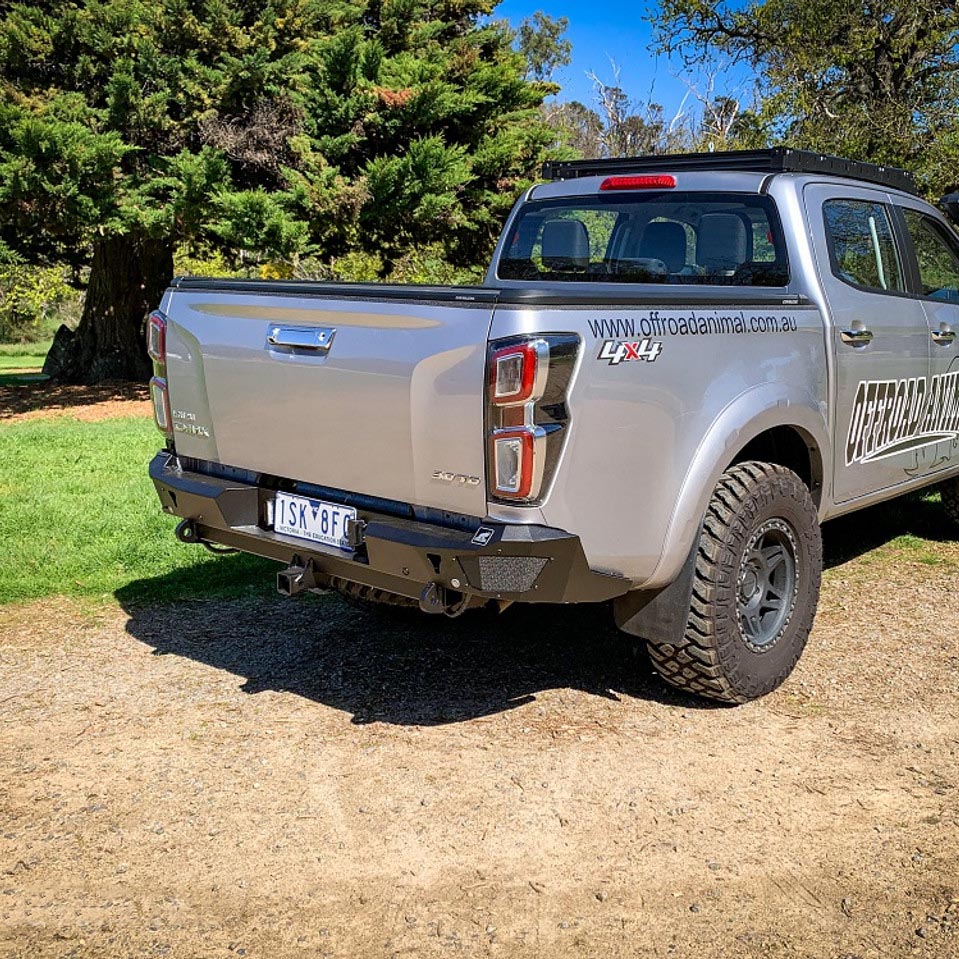 Offroad Animal Rear Bumper and Tow Bar Suitable For Isuzu Dmax 2021 on - RB-IDM-RG-21-ASM0